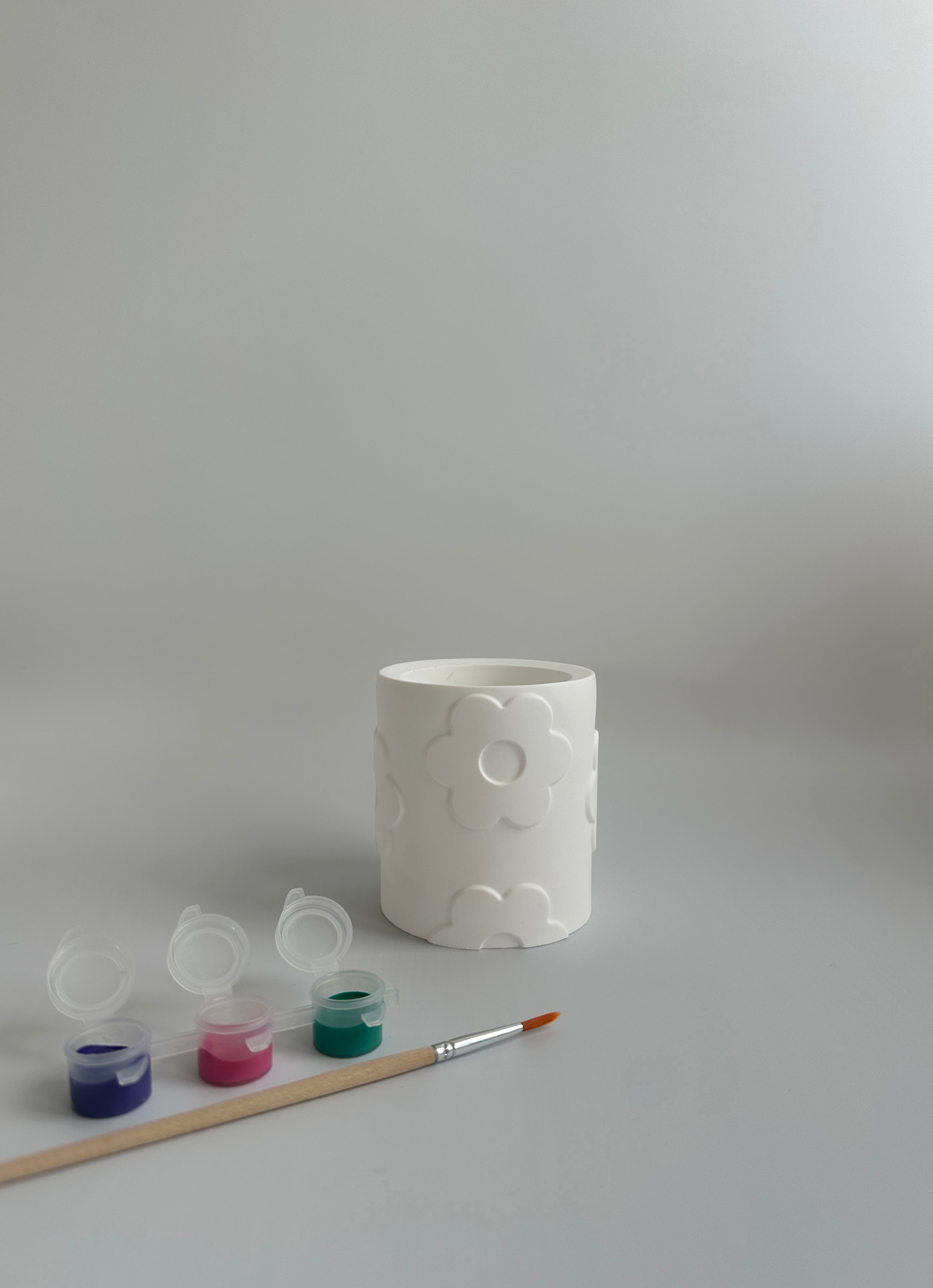 Aufbewahrugsbecher Blume