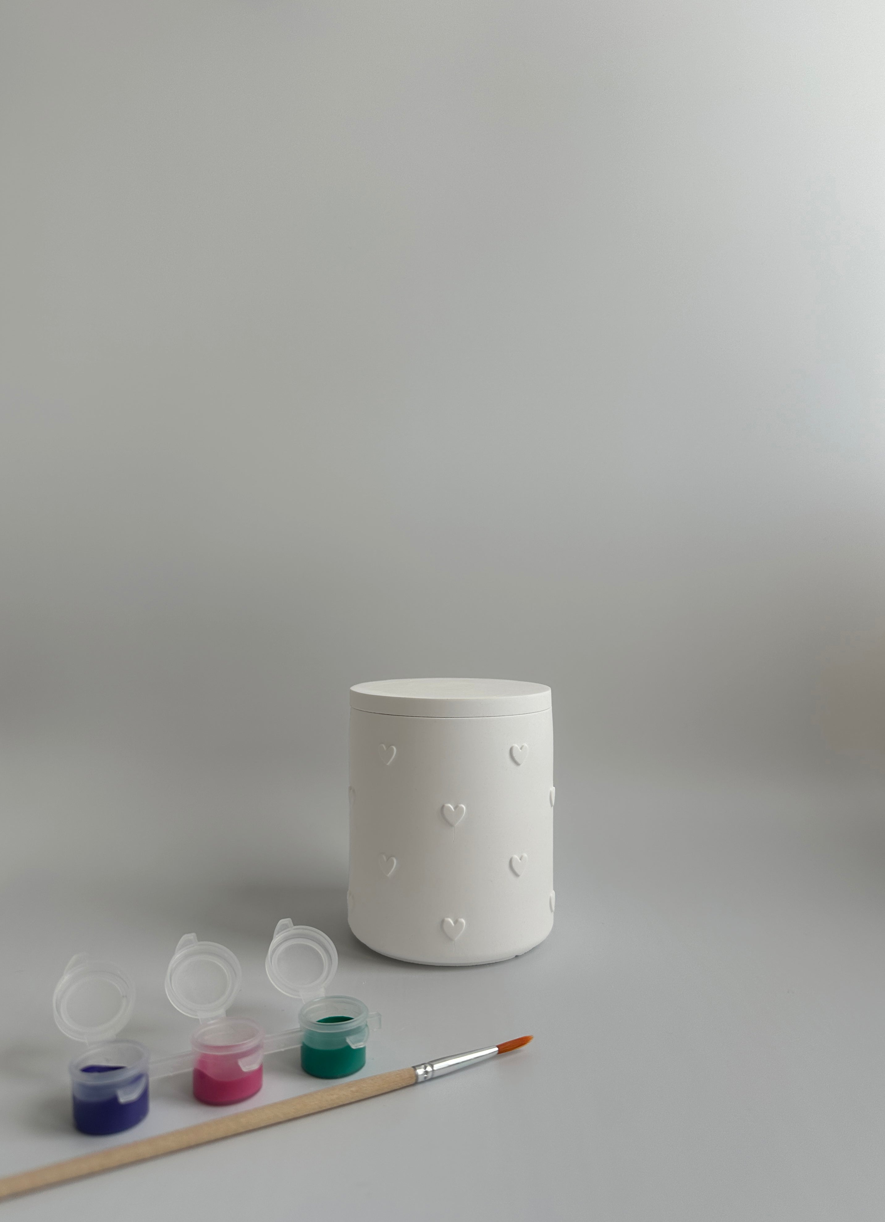 Aufbewahrugsbecher Herz