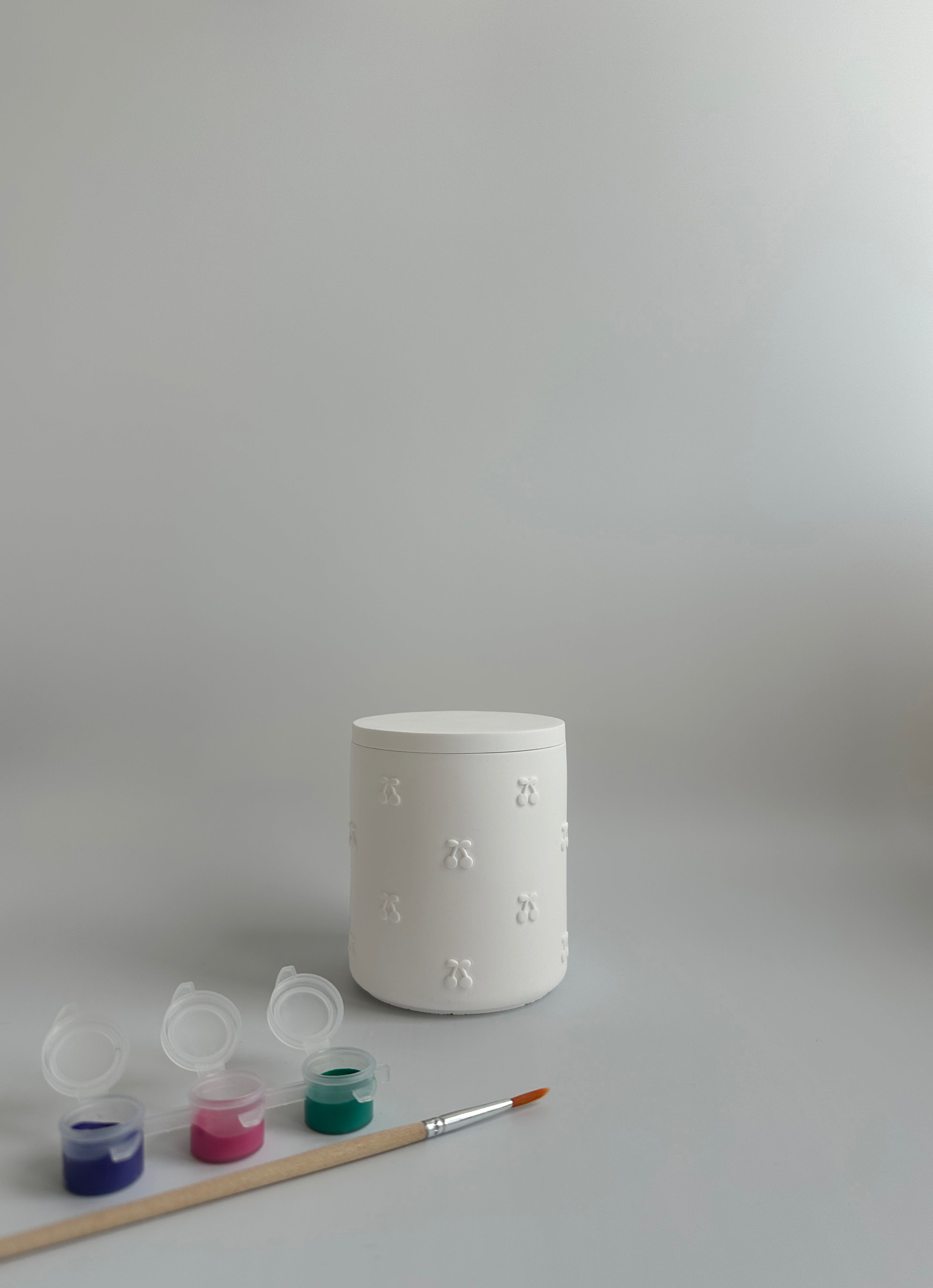 Aufbewahrugsbecher Kirsche