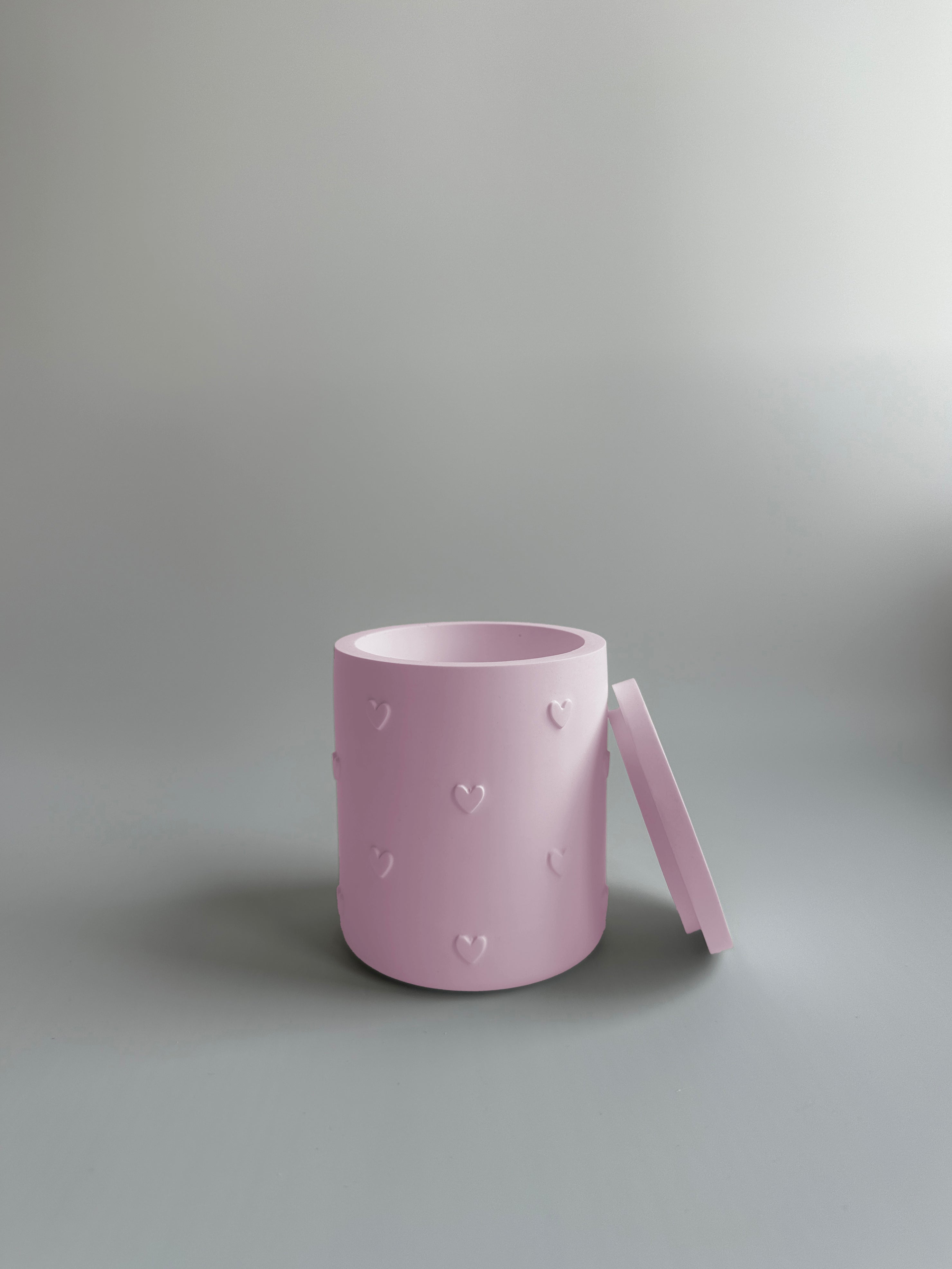Aufbewahrungsbecher Herz